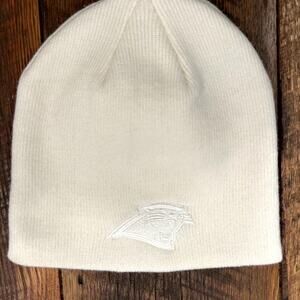 Carolina Panthers Whiteout Reebok NFL Beanie RARE!
